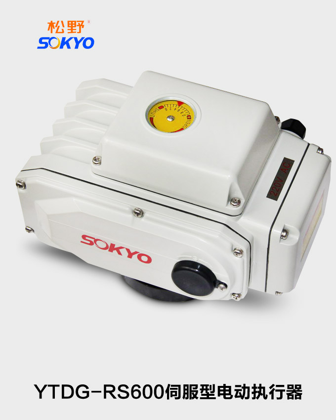 電動執行機構,YTDG-RS600伺服型電動執行器
