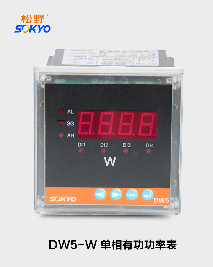單相功率表,DW5數顯功率表