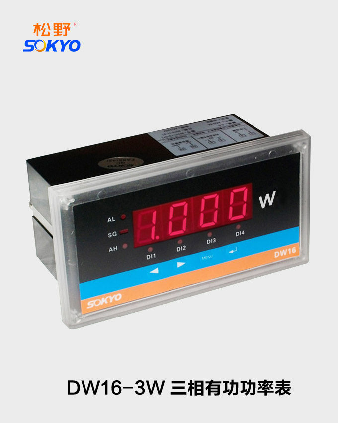 三相功率表,DW16數字功率表