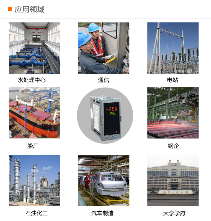 數顯控制儀 DT420智能雙回路數顯表，雙回路數顯控制儀應用領域