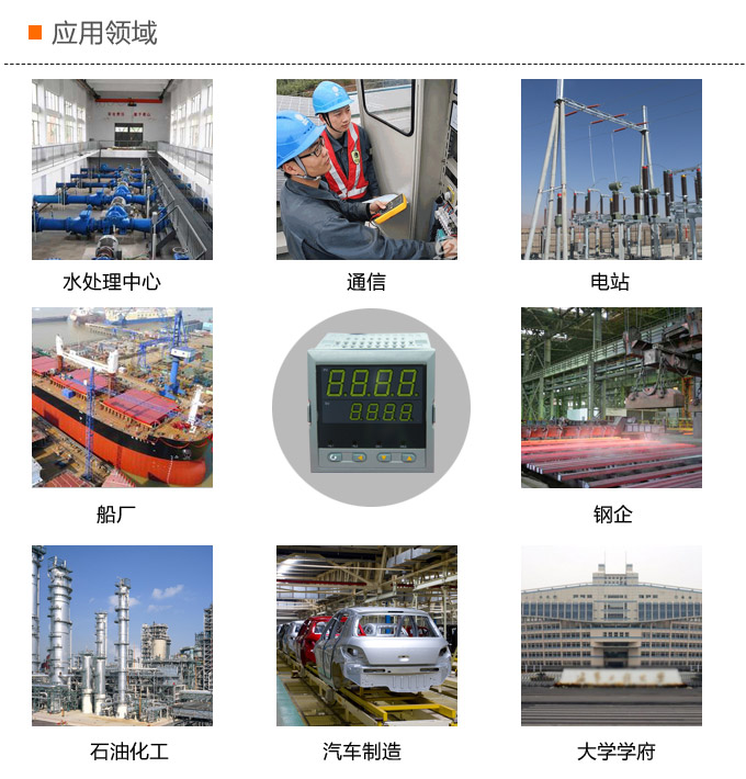 數顯控制儀 DT409智能雙回路數顯表，雙回路數顯控制儀應用領域