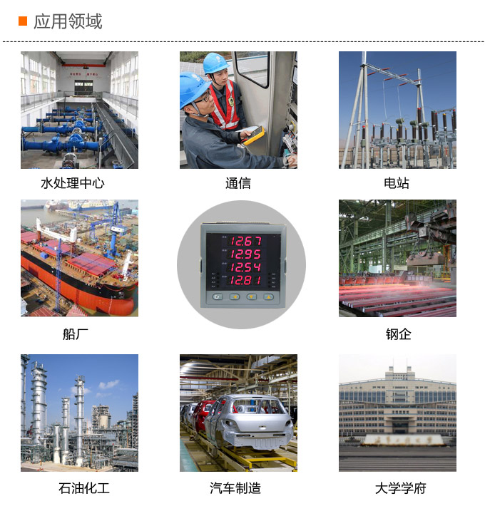 數(shù)顯控制儀，DT509智能四回路數(shù)顯表，多回路巡檢控制儀應用領域