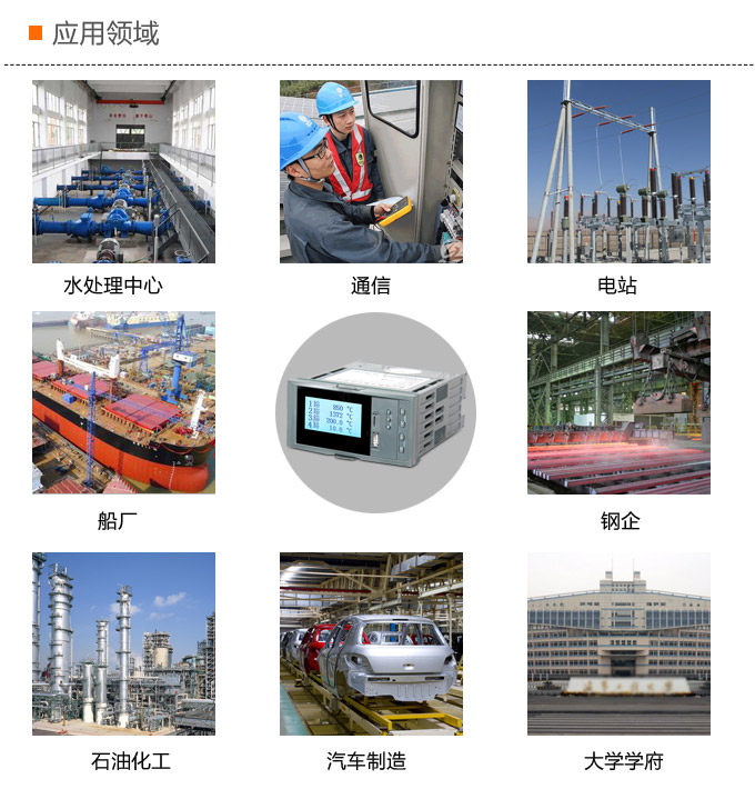 液晶漢顯控制儀，DT516四回路液晶顯示表，液晶顯示控制儀 應(yīng)用領(lǐng)域